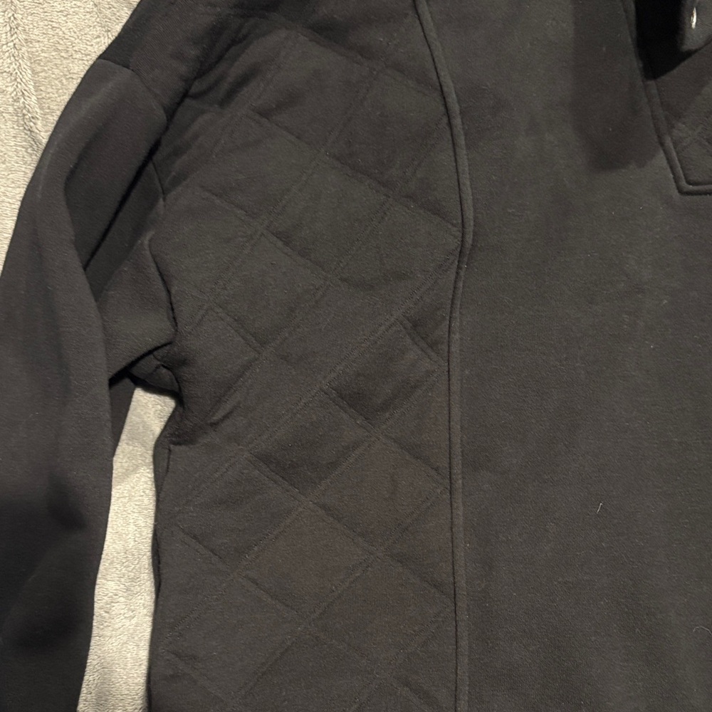 Sonoma Black Snap Button Pullover - image 2
